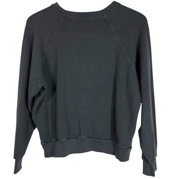 REFORMATION JEANS Washed Grey Crewneck Long Sleeve Size Small - Picture 6 of 8